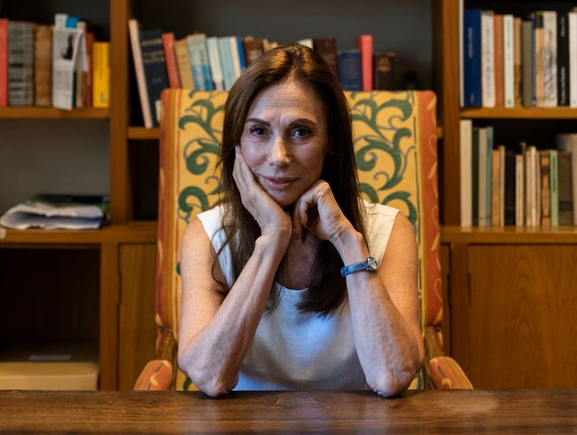 Pilates en Argentina, una historia en construcción. Tamara Di Tella y el Tangolates (1) Tamara Di Tella. Detalle de un retrato realizado por Adrián Escandar para Infobae.